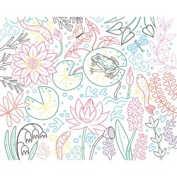 Auzou - Mal efter nummer - Den vilde natur