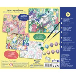 Auzou - Mal efter nummer - Den vilde natur