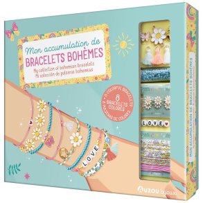 Auzou - Jewellery Factory - Boheme armbånd - Stort sæt
