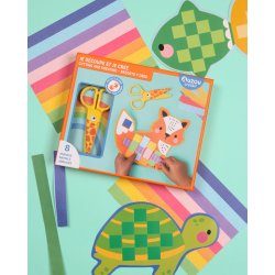 Auzou - Aktivitetss&#230;t - Klip og flet - Dyr