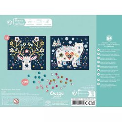 Auzou - Aktivitetss&#230;t - Kunst med rhinsten