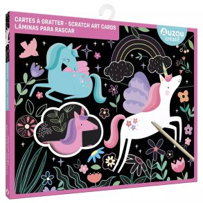 Auzou - Ridsekort - Enhjørning