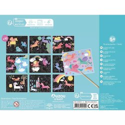 Auzou - Ridsekort - Enhj&#248;rning