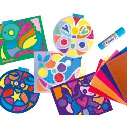 Auzou - Aktivitetssæt - Mosaik med dyr