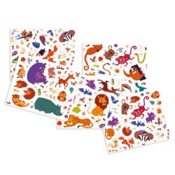 Auzou - Aktivitetss&#230;t - Klisterm&#230;rker 200 stk - Selvlysende