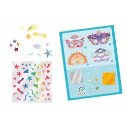 Auzou - Aktivitetssæt - Dekorer masker - Univers