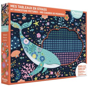 Auzou - Kreasæt - Kunst med rhinsten - Billeder