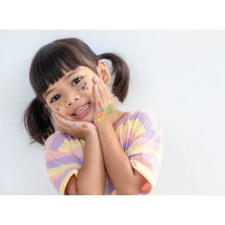 Auzou - Total look - Tatoveringer Ørestickers Ansigtspynt - Animals