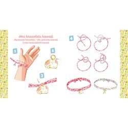 Auzou - Jewellery Factory - Armbånd Kawaii selvlysende - Stort sæt