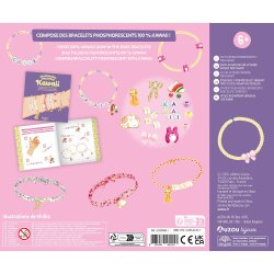 Auzou - Jewellery Factory - Armbånd Kawaii selvlysende - Stort sæt