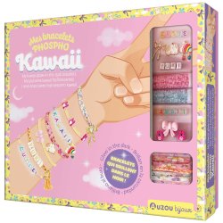 Auzou - Jewellery Factory - Armbånd Kawaii selvlysende - Stort sæt