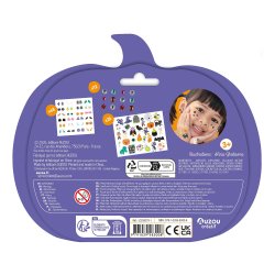 Auzou - Total Look - Tatoveringer Ørestickers Ansigtspynt - Halloween