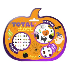 Auzou - Total Look - Tatoveringer Ørestickers Ansigtspynt - Halloween