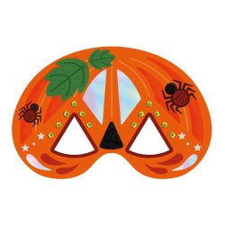 Auzou - Aktivitetssæt - Dekorer masker - Halloween