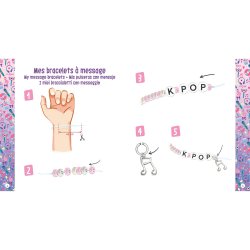 Auzou - Jewellery Factory - Armbånd med K-POP tema - Stort sæt