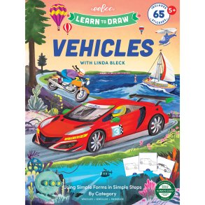 eeBoo - Lær at tegne - Køretøjer