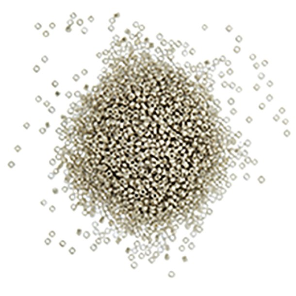 me&amp;my BOX - Glasperler - S&#248;lvfarvet