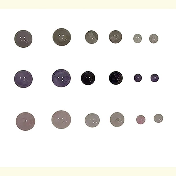 me&amp;my BOX - Mix af halv&#230;delsten 18 stk