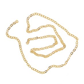 me&my BOX - Ankerkæde 45 cm - Guldbelagt 18K