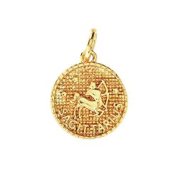 me&amp;my BOX - Vedh&#230;ng DYI s&#230;t - Stjernetegn - Skytten - Guldbelagt 18K