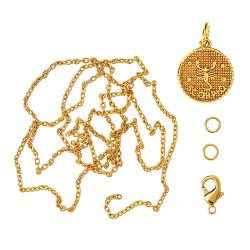 me&amp;my BOX - Vedh&#230;ng DYI s&#230;t - Stjernetegn - Skorpionen - Guldbelagt 18K