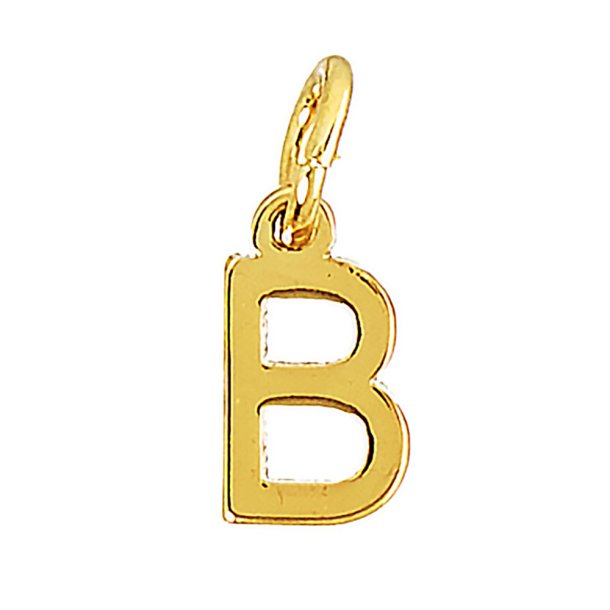 me&amp;my BOX - Vedh&#230;ng - Bogstav - B - Guldbelagt 18K