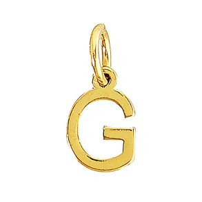 me&my BOX - Vedhæng - Bogstav - G - Guldbelagt 18K