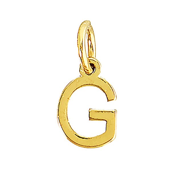 me&amp;my BOX - Vedh&#230;ng - Bogstav - G - Guldbelagt 18K