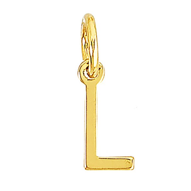 me&amp;my BOX - Vedh&#230;ng - Bogstav - L - Guldbelagt 18K