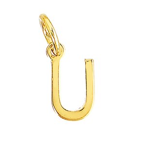 me&my BOX - Vedhæng - Bogstav - U - Guldbelagt 18K