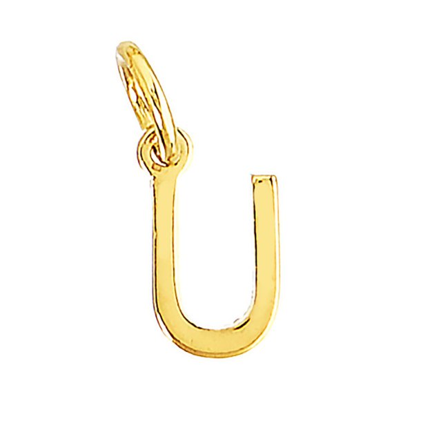 me&amp;my BOX - Vedh&#230;ng - Bogstav - U - Guldbelagt 18K