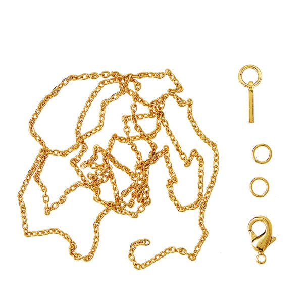 me&amp;my BOX - Vedh&#230;ng DYI s&#230;t - Bogstav - I - Guldbelagt 18K