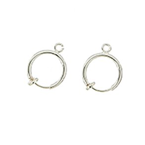 me&my BOX - Øreclips creoler - Sølvbelagt 925