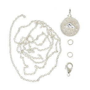 me&my BOX - Vedhæng DYI sæt - Stjernetegn - Tyren - Sølvbelagt 925