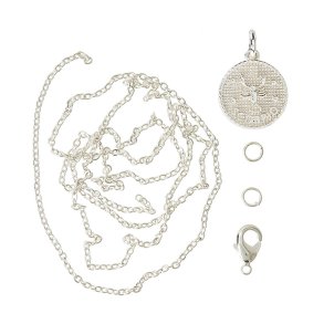 me&my BOX - Vedhæng DYI sæt - Stjernetegn - Skorpionen - Sølvbelagt 925