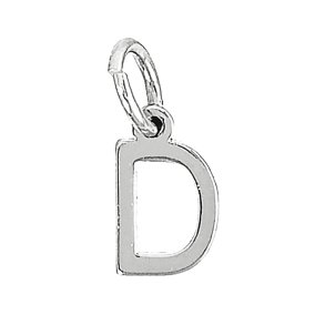 me&my BOX - Vedhæng - Bogstav - D - Sølvbelagt 925