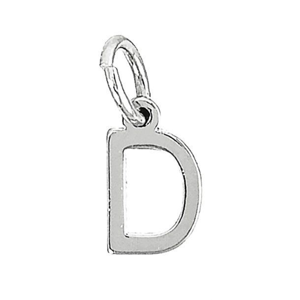 me&amp;my BOX - Vedh&#230;ng - Bogstav - D - S&#248;lvbelagt 925