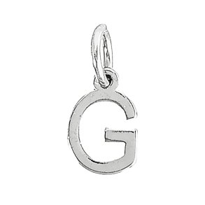 me&my BOX - Vedhæng - Bogstav - G - Sølvbelagt 925