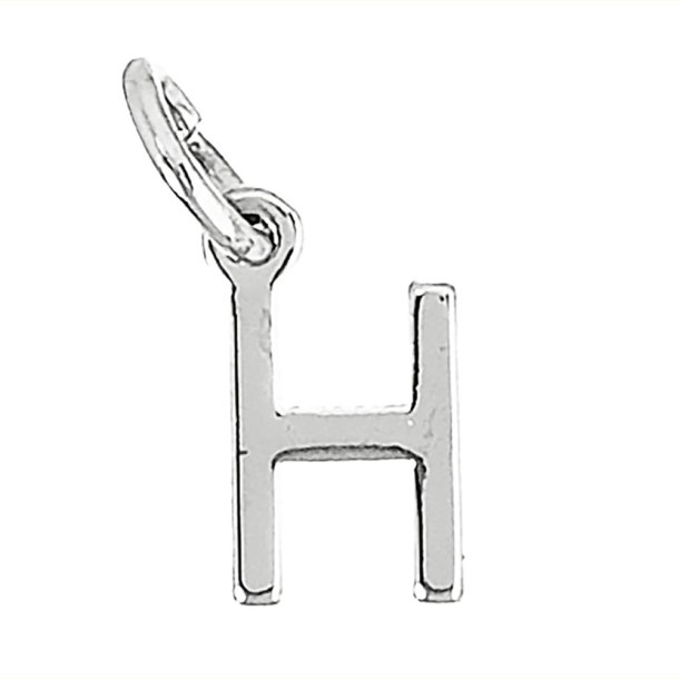 me&amp;my BOX - Vedh&#230;ng - Bogstav - H - S&#248;lvbelagt 925
