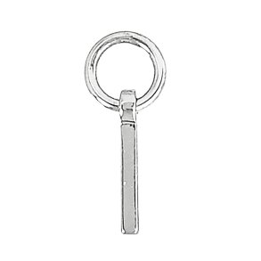 me&my BOX - Vedhæng - Bogstav - I - Sølvbelagt 925