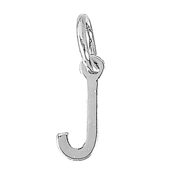 me&amp;my BOX - Vedh&#230;ng - Bogstav - J - S&#248;lvbelagt 925