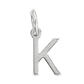 me&my BOX - Vedhæng - Bogstav - K - Sølvbelagt 925