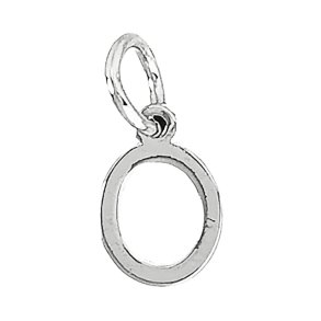 me&my BOX - Vedhæng - Bogstav - O - Sølvbelagt 925