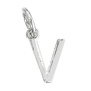 me&my BOX - Vedhæng - Bogstav - V - Sølvbelagt 925
