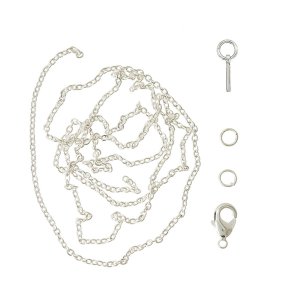 me&my BOX - Vedhæng DYI sæt - Bogstav - I - Sølvbelagt 925