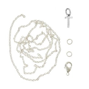 me&my BOX - Vedhæng DYI sæt - Bogstav - T - Sølvbelagt 925