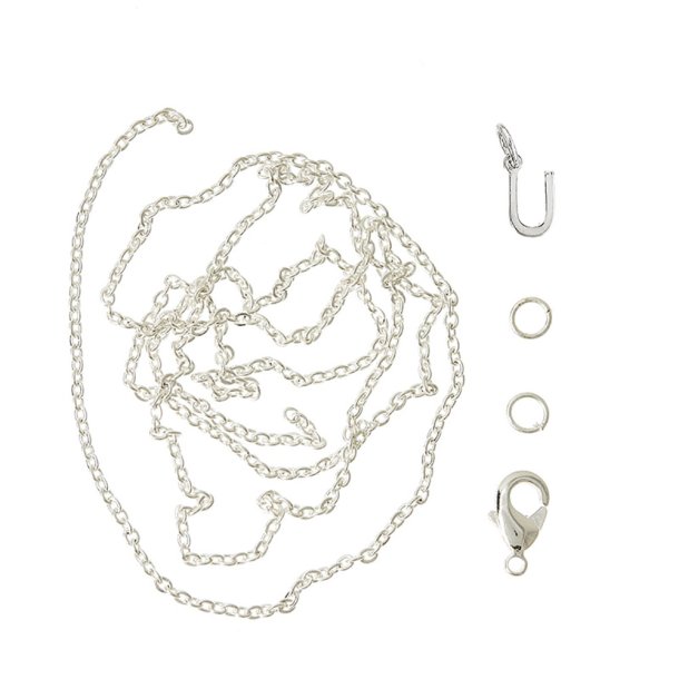 me&amp;my BOX - Vedh&#230;ng DYI s&#230;t - Bogstav - U - S&#248;lvbelagt 925