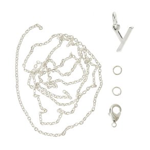 me&my BOX - Vedhæng DYI sæt - Bogstav - Y - Sølvbelagt 925