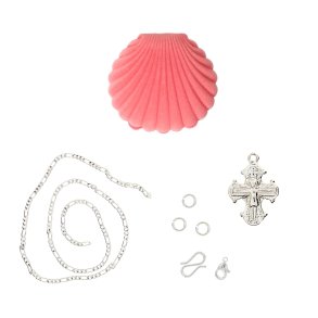 me&my BOX - Smykke Kit Halskæde - Dagmarkors - Sølvbelagt 925