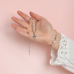 me&amp;my BOX - Smykke Kit Halsk&#230;de - Dagmarkors - S&#248;lvbelagt 925